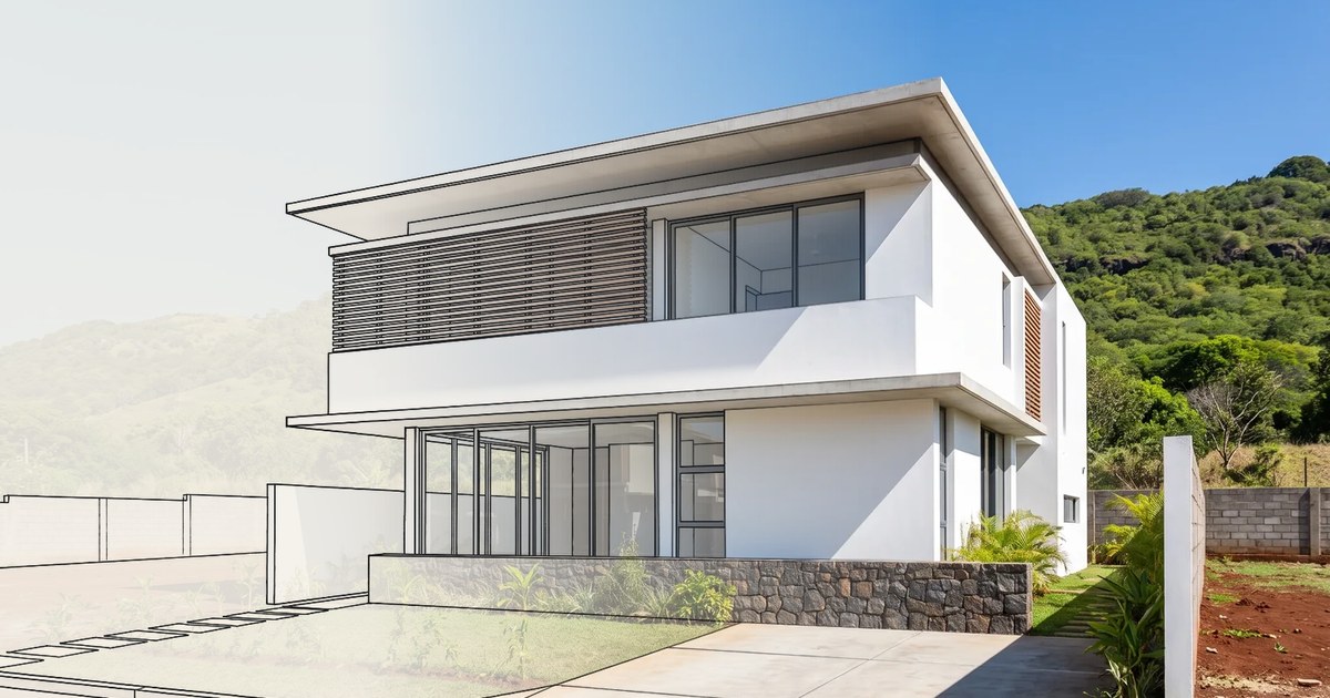 The &Eacute;querre demo &mdash; a design-and-build practice where the house goes up under the architect&rsquo;s line as you scroll