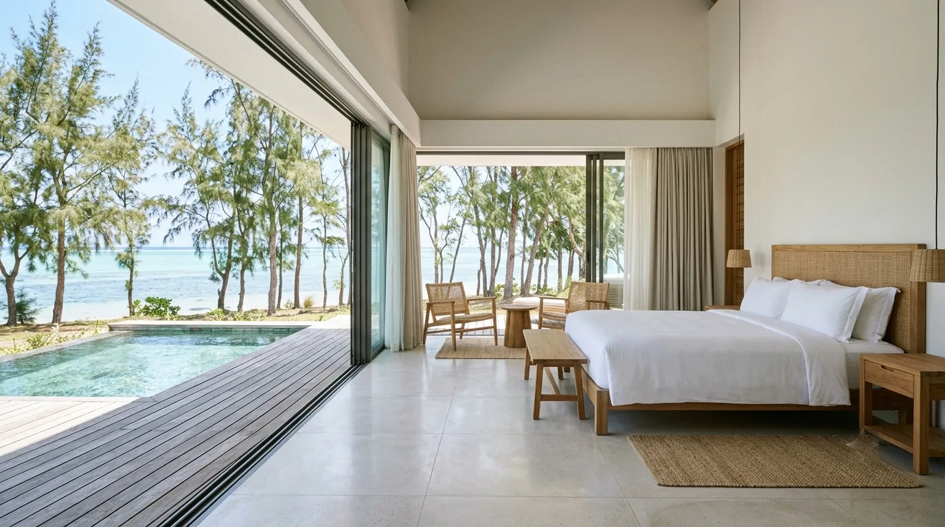 Villa Filao pines